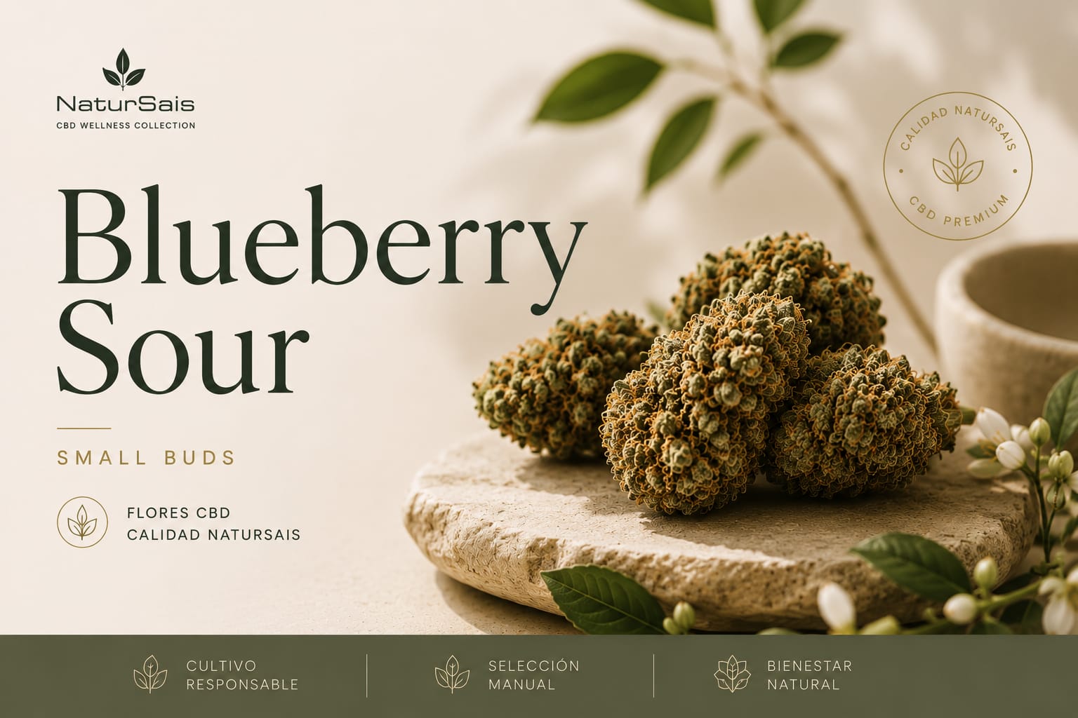 BLUEBERRY SOUR (SMALL BUDS) Desde: 2,00 €/gr