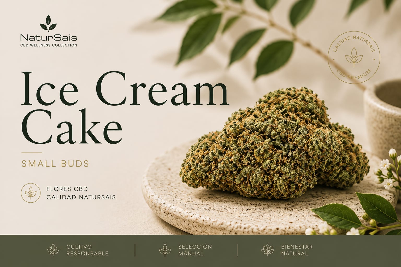 ICE CREAM (SMALL BUDS) Desde: 2,00 €/gr