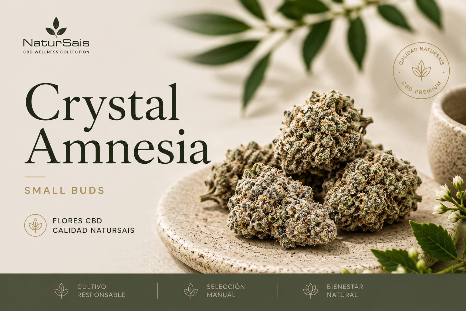 CRYSTAL AMNESIA (SMALL BUDS) Desde: 2,00 €/gr