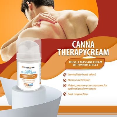 CREMA EFECTO CALOR CON CBD Y CBG 50ML - Imagen 2