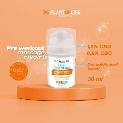CREMA EFECTO CALOR CON CBD Y CBG 50ML - Imagen 4