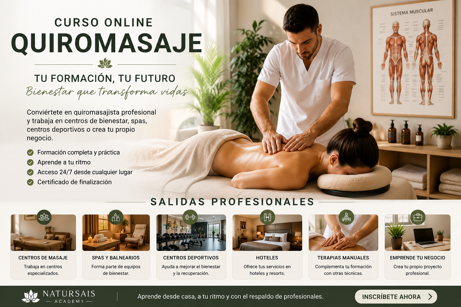 Curso de Quiromasaje Online