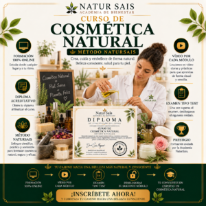 Curso Profesional de Cosmética Natural