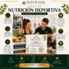 Cartel del Curso Profesional de Nutrición Deportiva Online de Natursais Academy