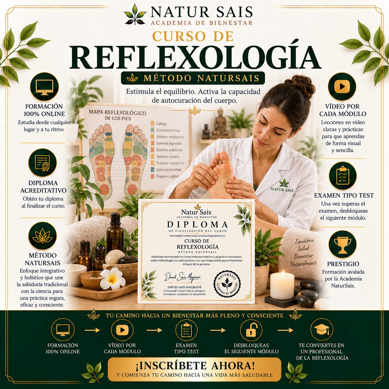 Curso Profesional de Reflexología