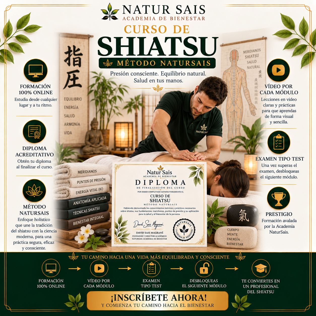 Curso Profesional de Shiatsu