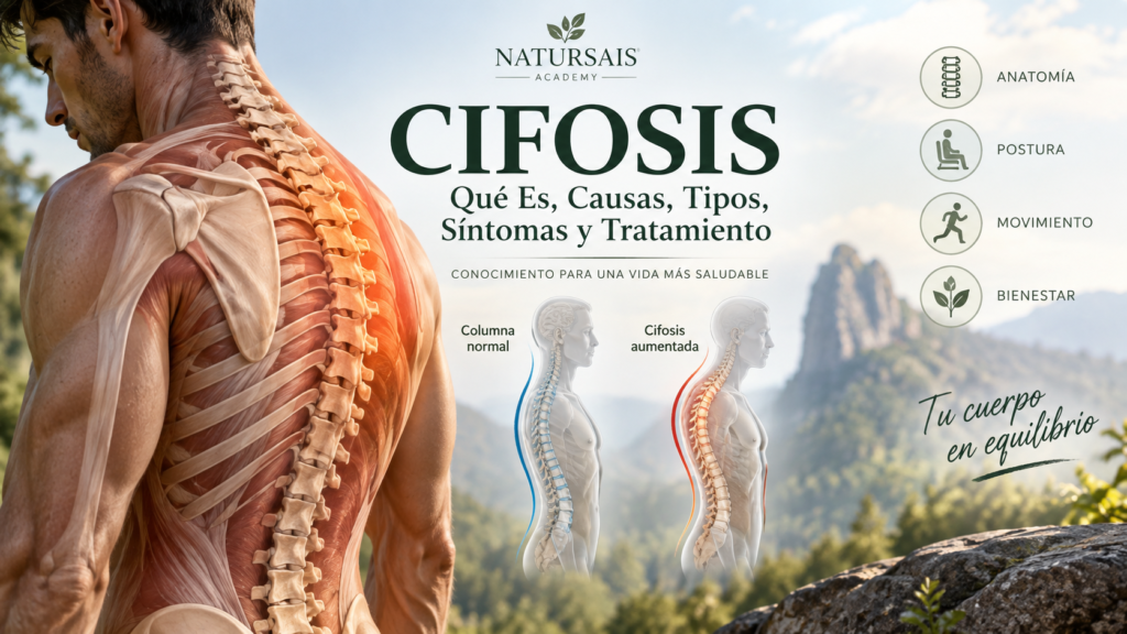 Cifosis de la columna: causas, tipos, síntomas y tratamiento