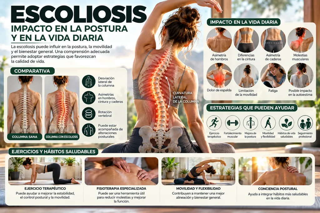 Escoliosis, postura, movilidad y calidad de vida