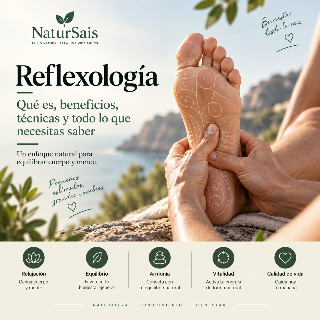 Reflexología podal: beneficios y técnicas para el bienestar