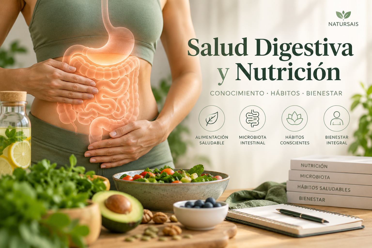 Salud digestiva y nutrición: beneficios y bienestar