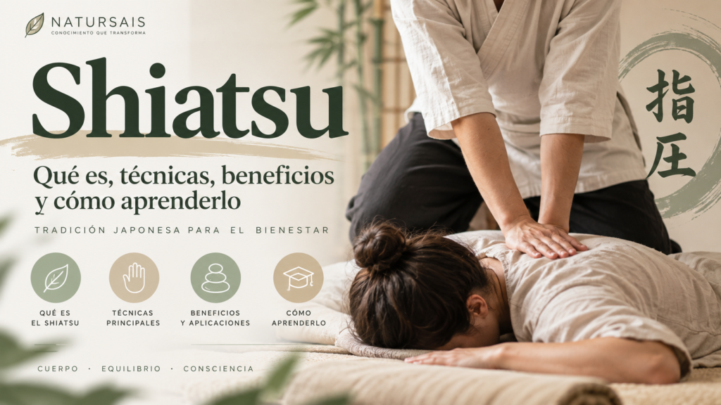 Shiatsu: qué es, técnicas, beneficios y formación