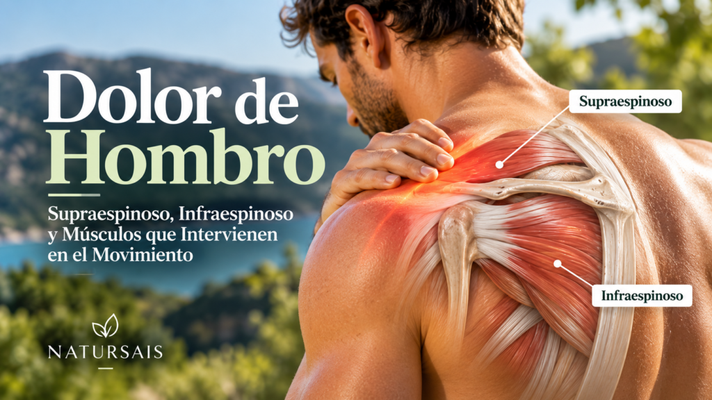Supraespinoso e infraespinoso relacionados con el movimiento del hombro